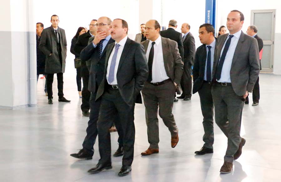 Cérémonie d’inauguration officielle en présence du Top Management de Mazda Tunisie.