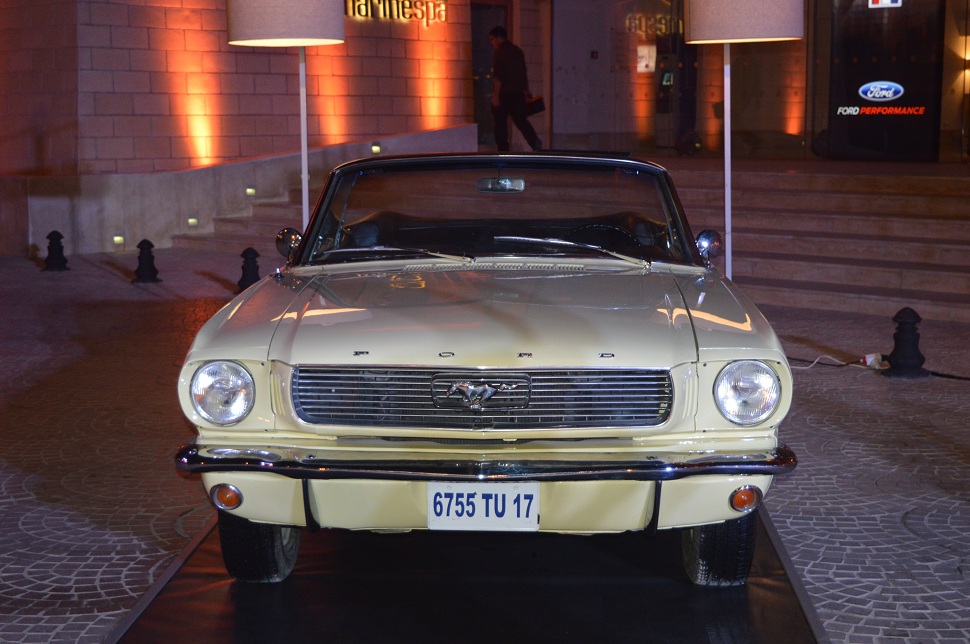 La légendaire Mustang: 50 ans d'histoire. Alpha Ford a exposé ce modèle à l'occasion du lancement officiel de la nouvelle Mustang à Sousse.