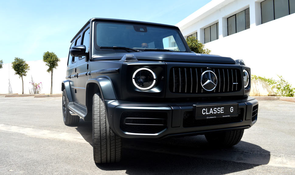 Une Mercedes Classe G 63 Amg Exceptionnelle Exposee A Tunis