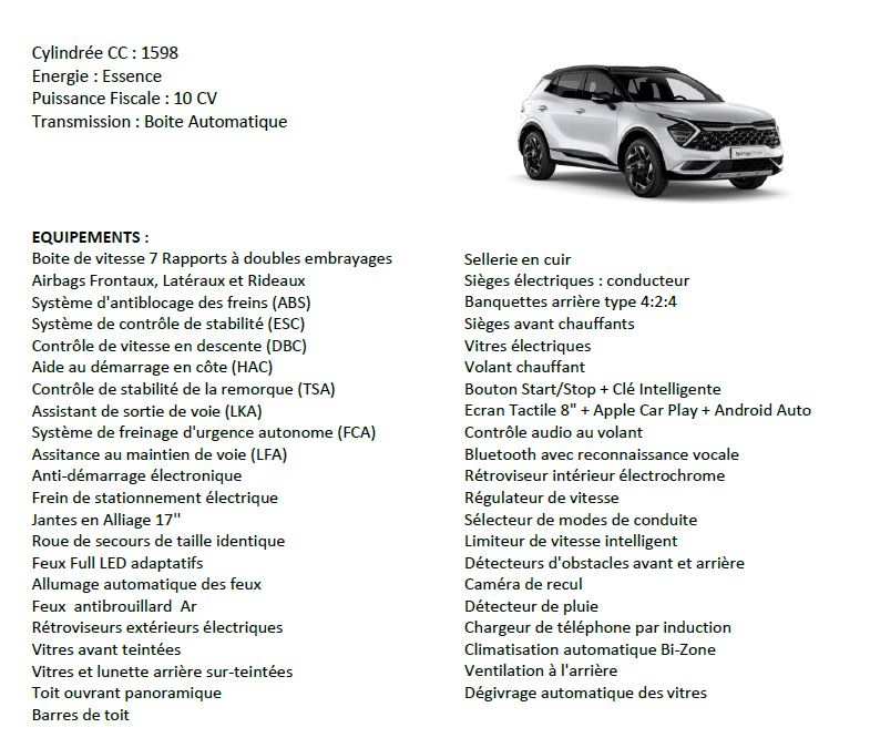 prix-kia-sportage-tunis